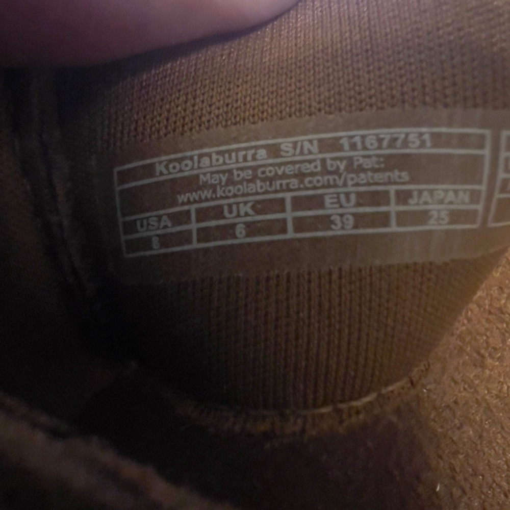 Koolaburra Tan Suede Platform Slide Sandals - Picture 12 of 13